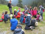 Avant le départ pour le lac de l'Oule