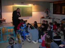 Le magicien en pleine action
